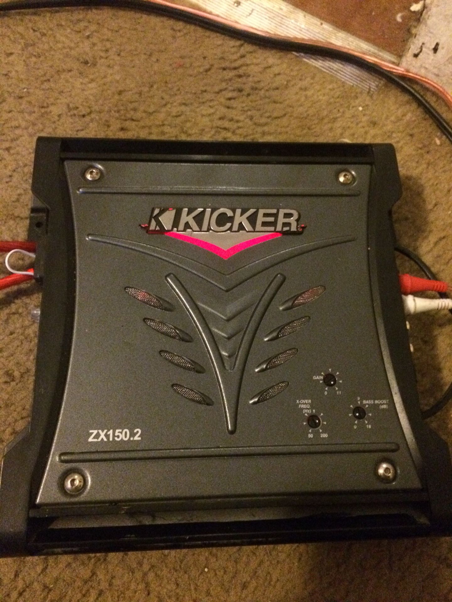Kicker zx150.2 Car Audio Amp