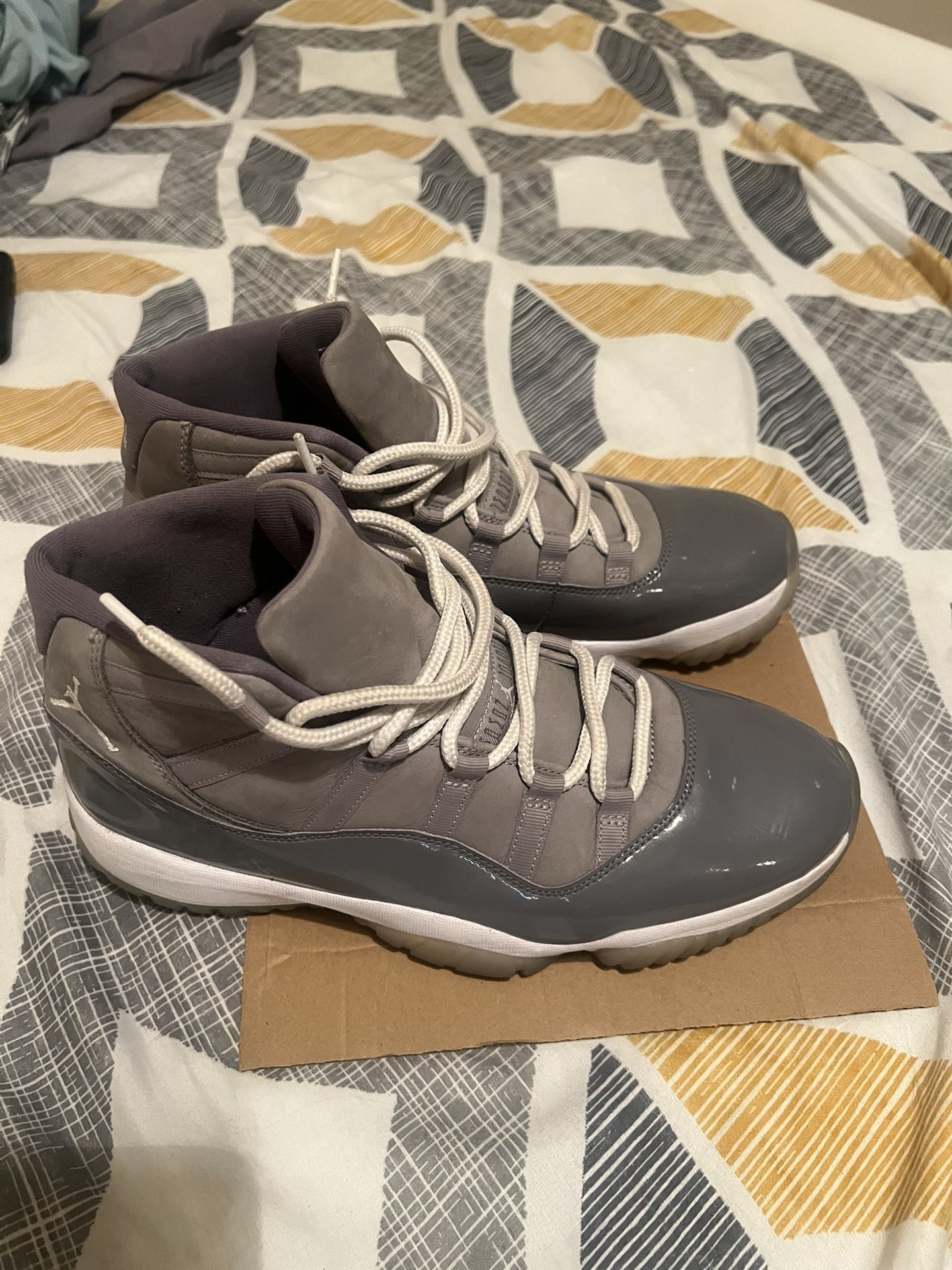 Used Jordan 11 Cool Grey good condition Size 13 Asking for $150 .Pick up only