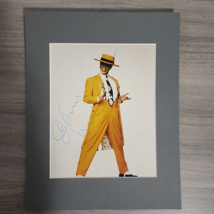 JIM CARREY SIGN AUTOGRAPHED