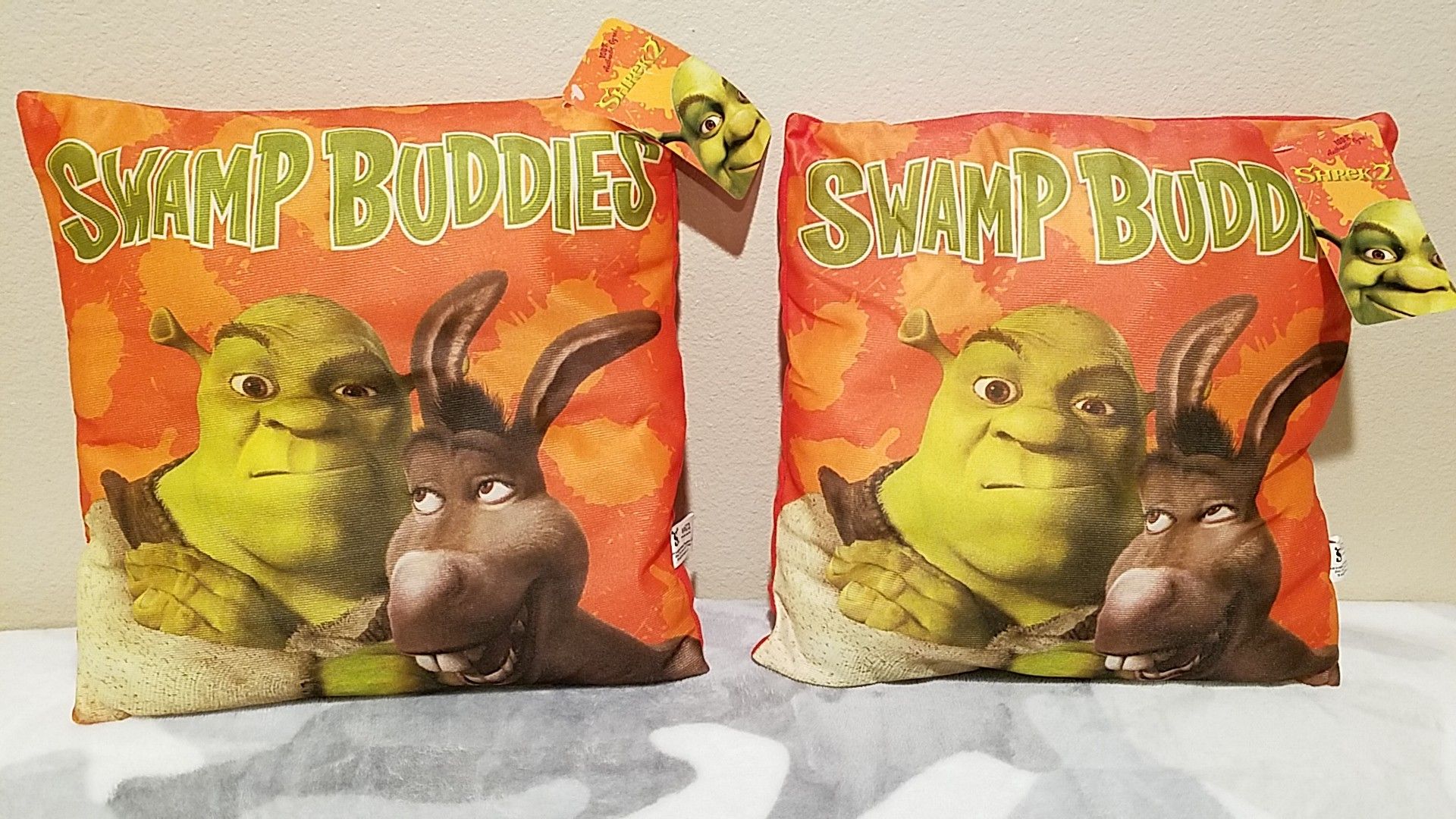Shrek 2 pillows