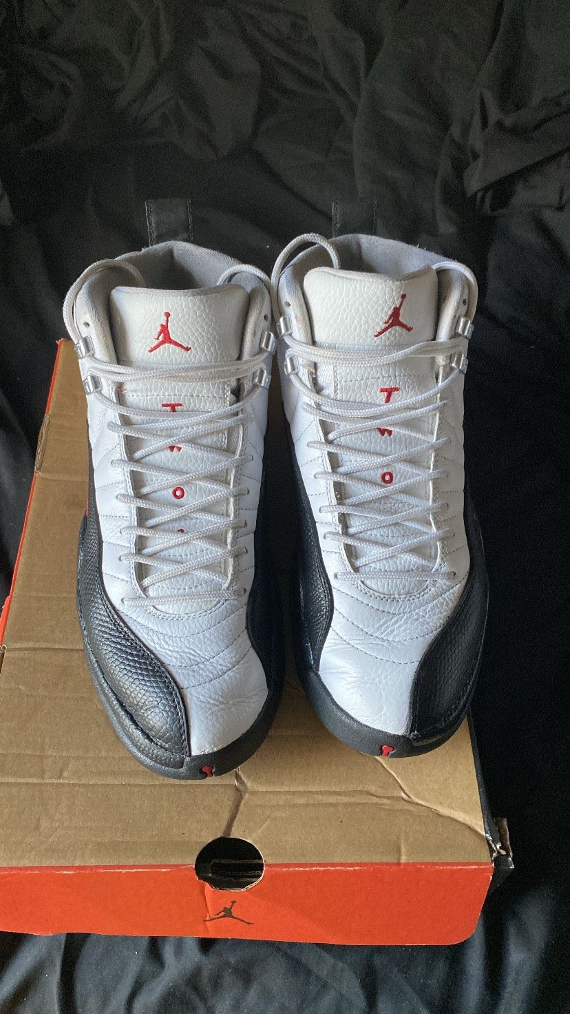 Jordan 12 Reverse Taxi Flip