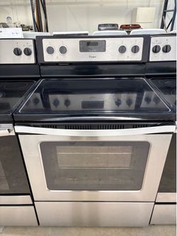 Stove Whirlpool stainless steel