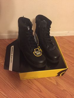 Black Work Boots