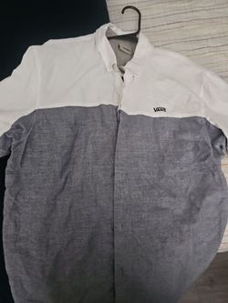 Vans mens collared shirt