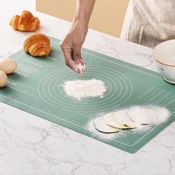 Silicone Baking Mat, Reusable Non-Stick Pastry Mat (23.62x15.75 inch)