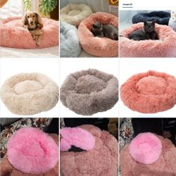 Fluffy Dog and Cat Beds Small, Medium and Large