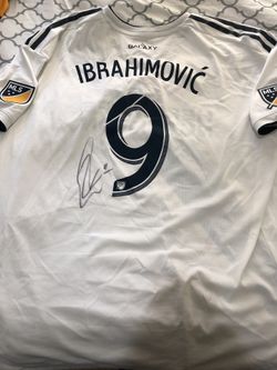 Ibrahimovic Signed LA Galaxy Jersey