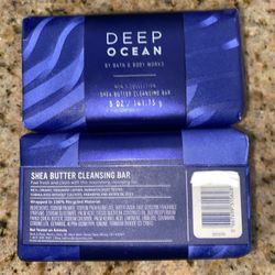 New Deep Ocean Men Bath & Body Works Bar Soap 