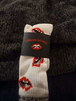 Chrome heart socks