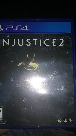 Injustice, barely use,like brand new