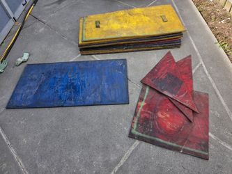 Concrete stamps