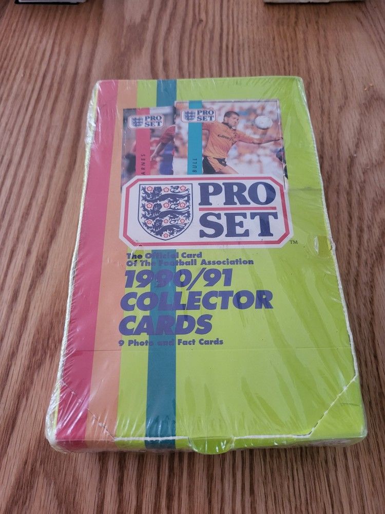 1990/91 ProSet Soccor Cards(Never Opened) 