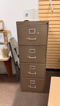 4-Drawer Metal Filing Cabinet