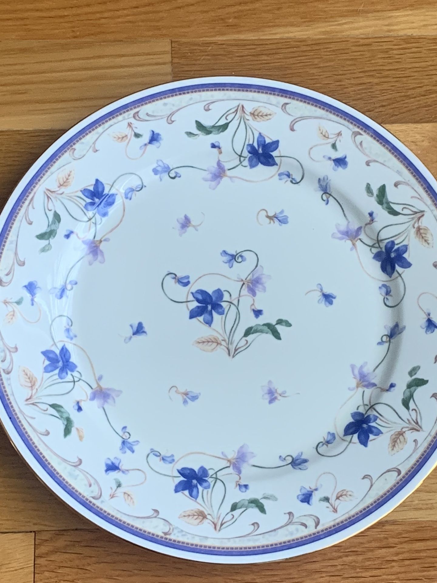 Decorative Floral Plate