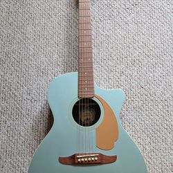 Electric/Acoustic Fender Newporter Guitar