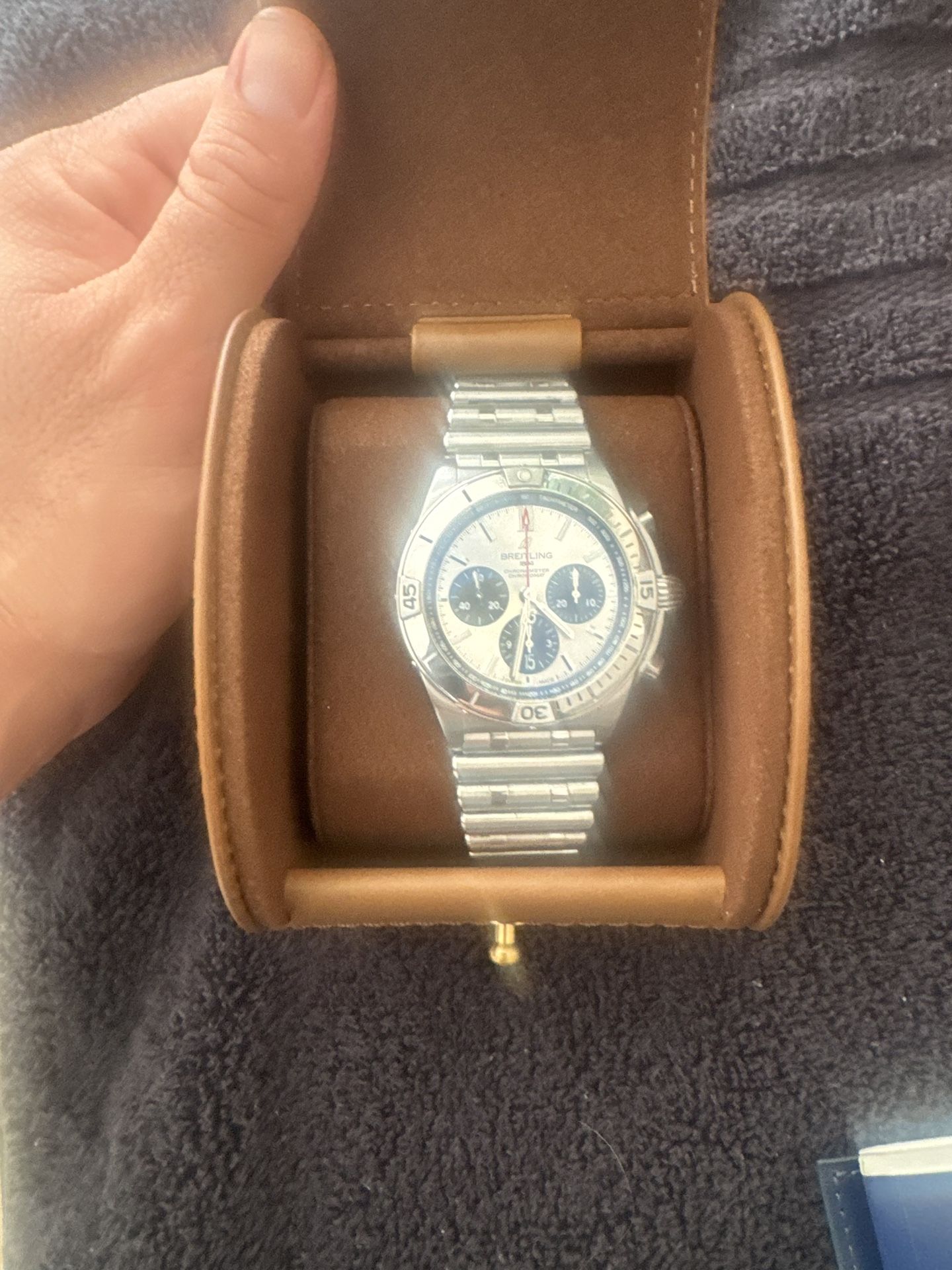 Breitling Chronomat B01 42 Panda Dial
