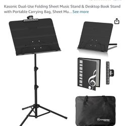 Music Stand With Carry Case