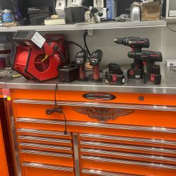 Snap on Heater Air Blower  And Cordless Tool And Batteries Chargers 