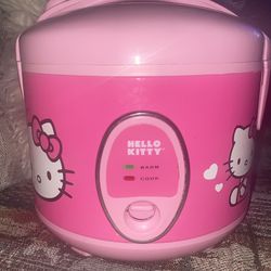 Hello Kitty Rice Cooker and Warmer.