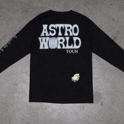 Travis Scott Astroworld Popcorn Longsleeve Size S