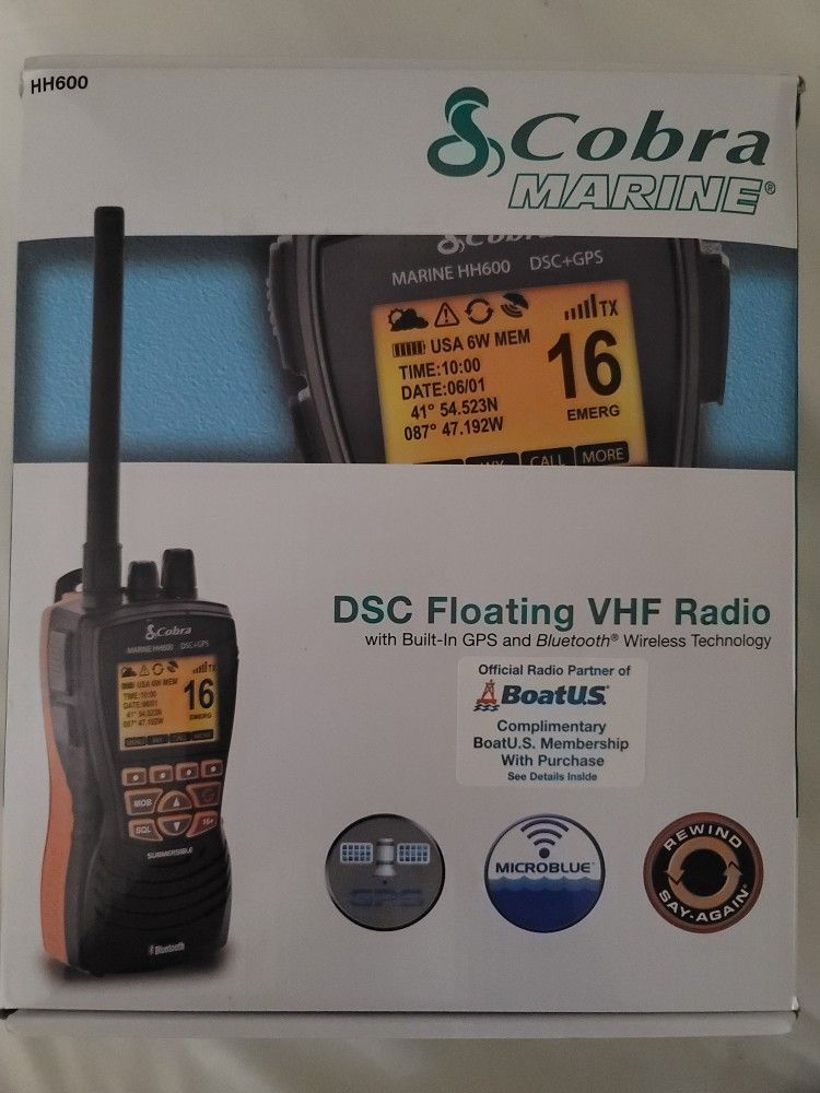 Cobra Marine GPS DSC VHF Radio