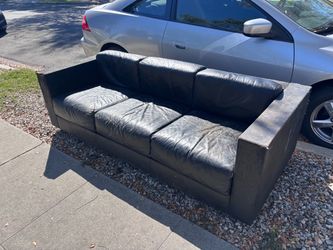 Free Leather Couch