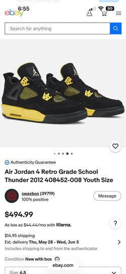 Jordan original size 4.5 Y