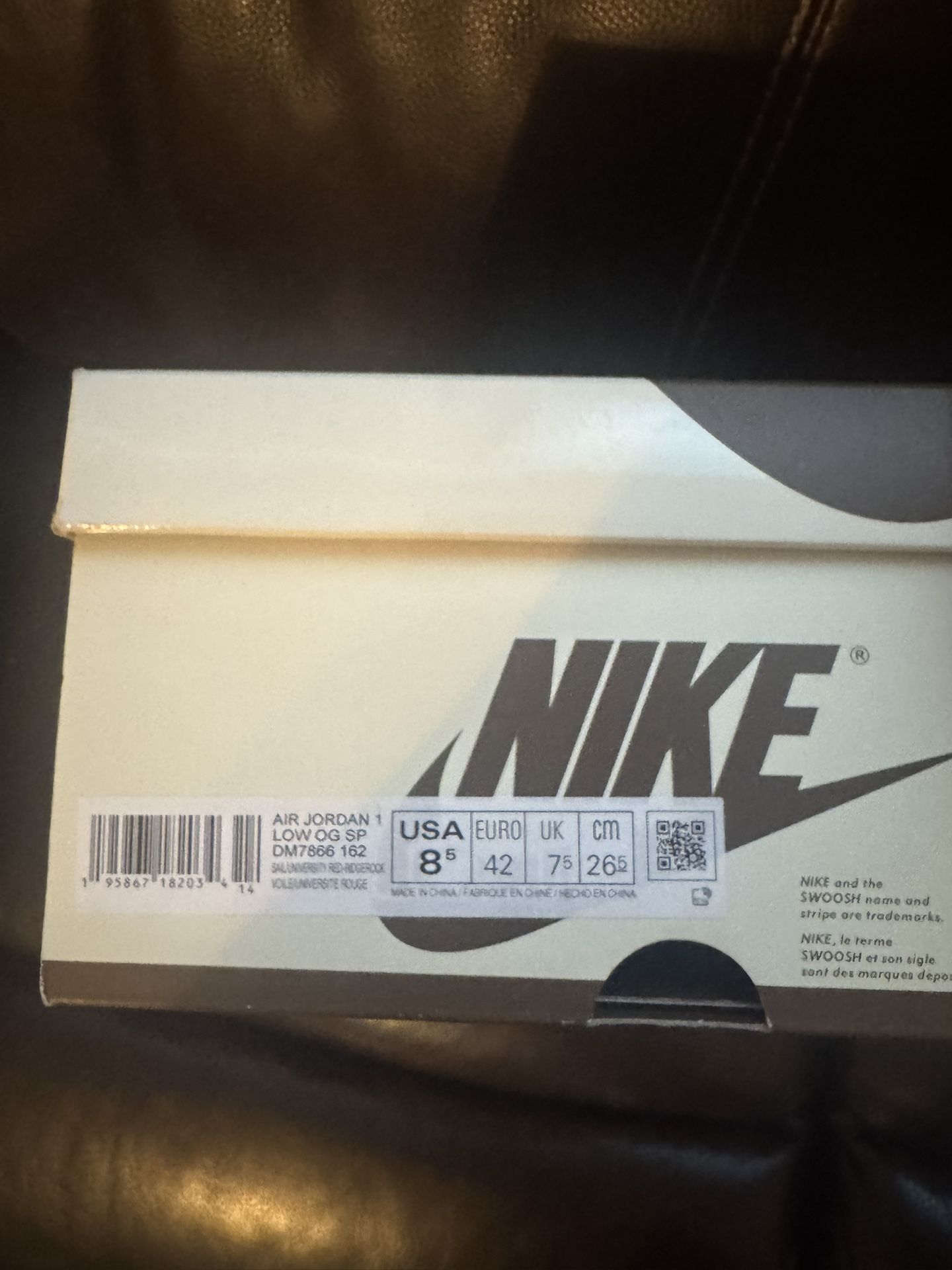 Travis Scott 1 Low “Reverse Mocha