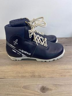 ♻️ Alpina NNN 101 Cross-Country Ski Boots – Size 37 (EU)