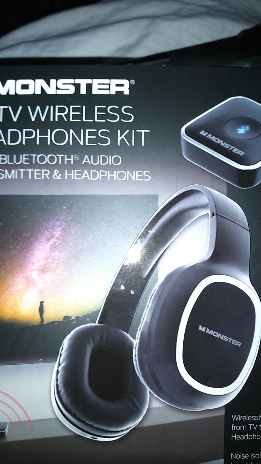 Monster bluetooth wireless headphones kit