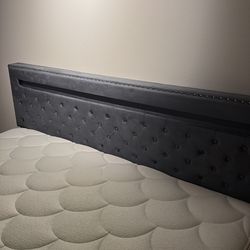 bed frame and mattress