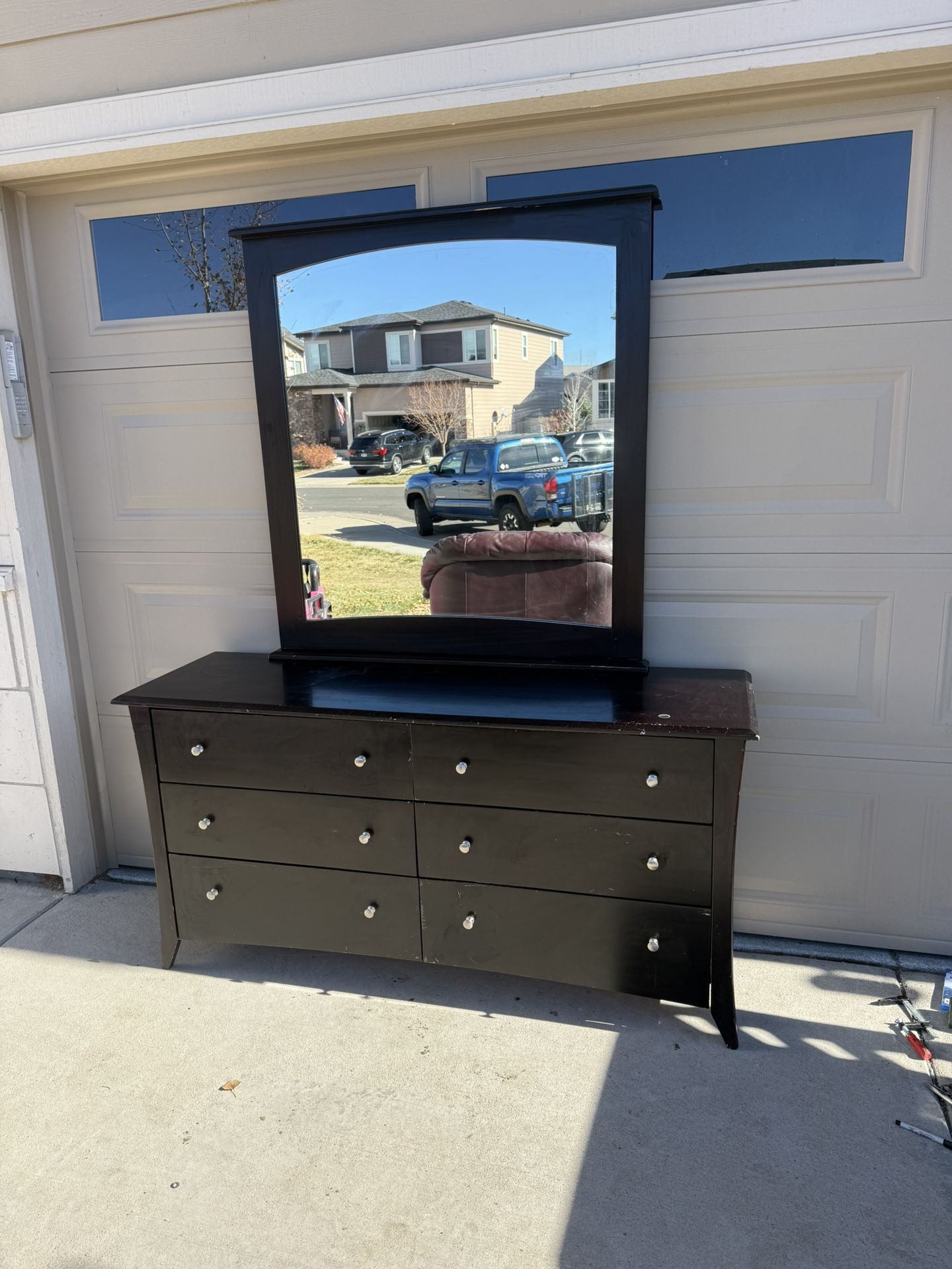 Dresser with Mirror