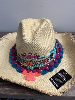 KHAZA HAT  for Women - M Size (22”–22.83") Essentials, Handmade.