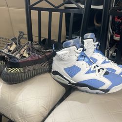 Jordan 6 ‘unc home’ & Yeezy Boost ‘350’