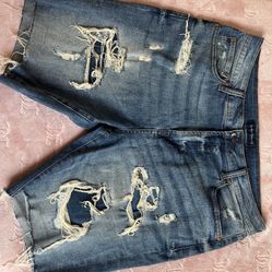 Aeropostale Slim Cut-Off Shorts