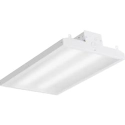 2 ft. 175-Watt Equivalent Integrated LED Dimmable White High Bay Light Fixture - 4000K