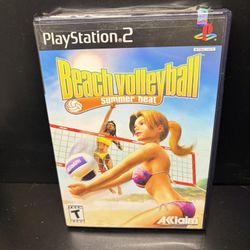 Summer Heat Beach Volleyball - Sony Playstation 2 (PS2) Sus Bus 🚌 Learn How 2 Play Volleyball 
