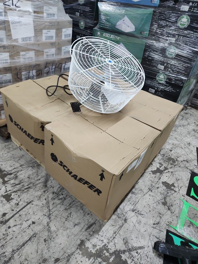 Schaefer Versa- Kool Deep Guard Greenhouse Air Circulation Fan 24\