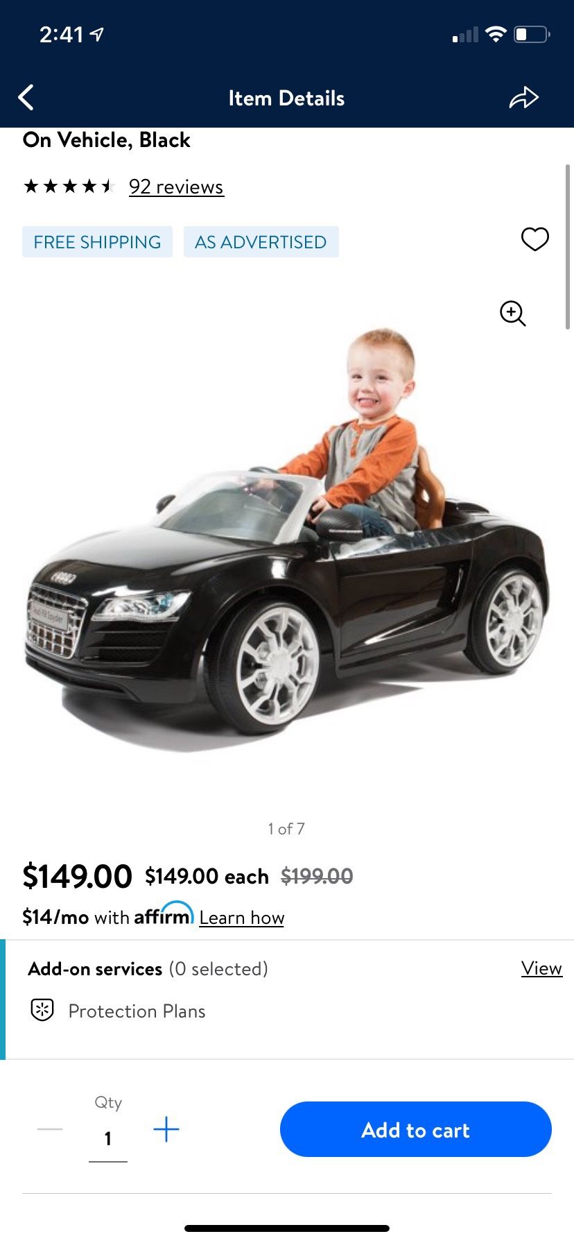 Ride On Audi