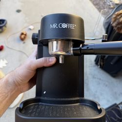 Espresso machine- Mr. coffee brand