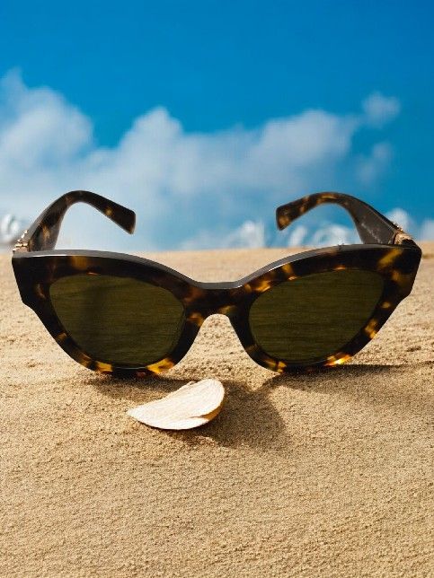 Miu Miu Sunglasses Glimpse MU 01YS 14L09Z 51-22 Honey Havana