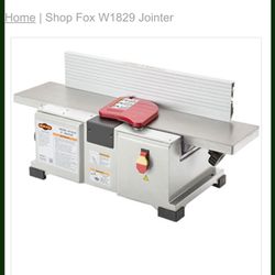 Shop Fox Jointer Bench Top 