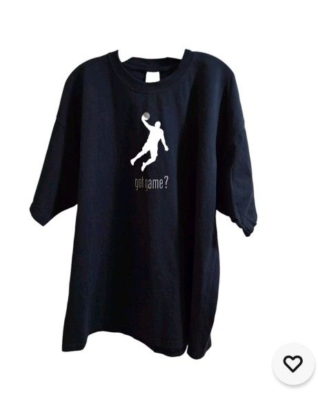 Gildan T-Shirt Black Big & Tall "Got Game?"