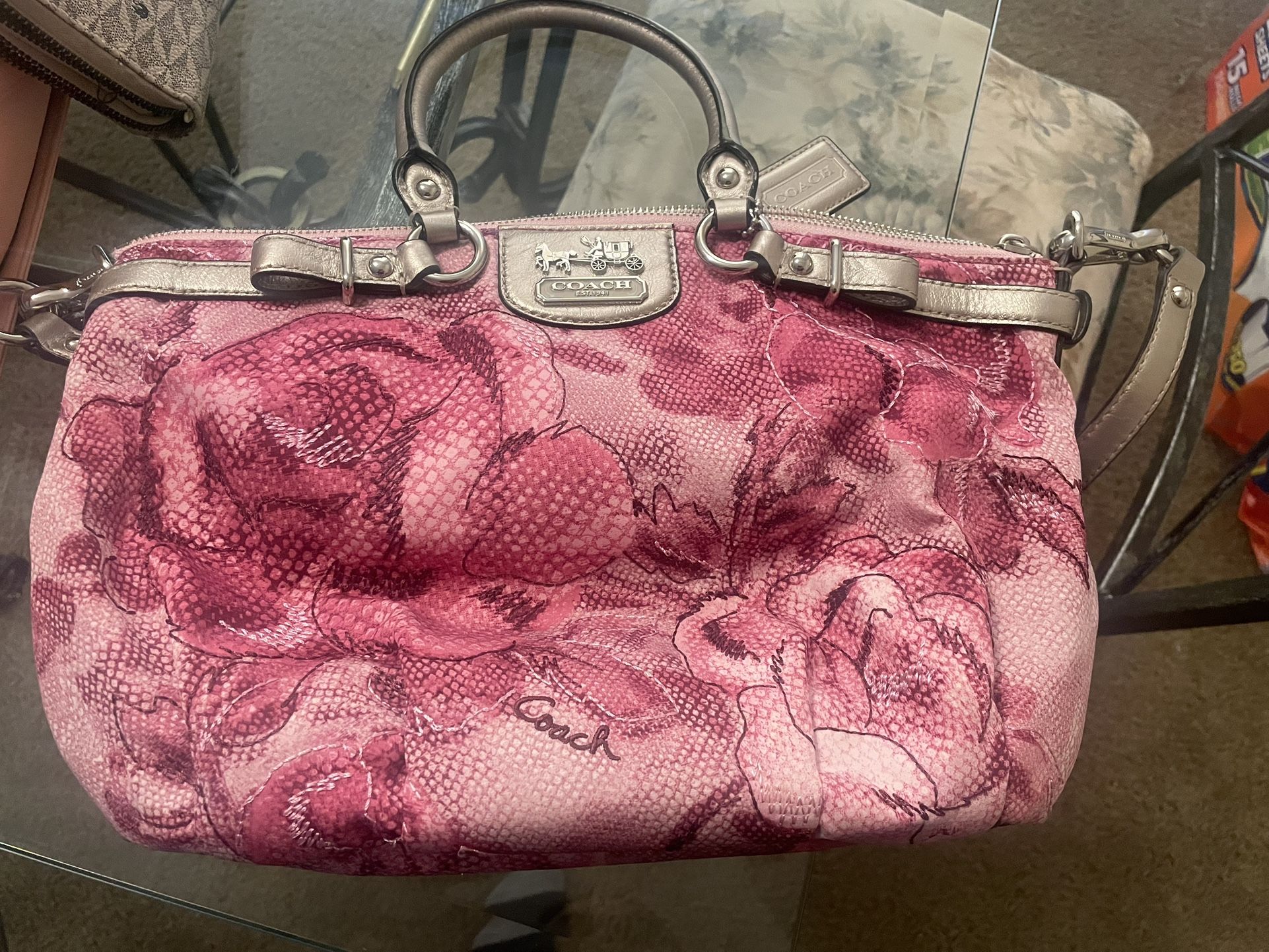 Coach Floral Purse