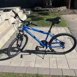 24” Mongoose Youth/Teen Mountain Bike – 21 Speed – Front Suspension