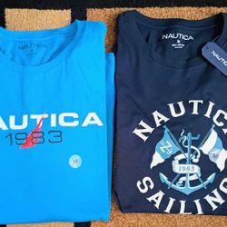New Nautica Shirts Size Medium 