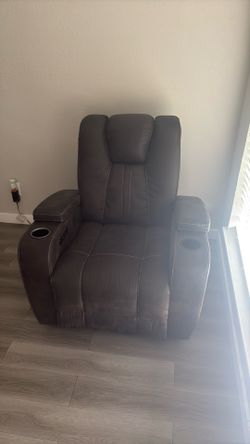 grey electric chair