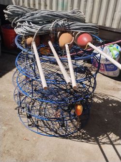 All entry crab pots $75 EACH or 4 for$250.00