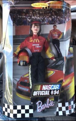 1999 nascar official #94 Barbie new