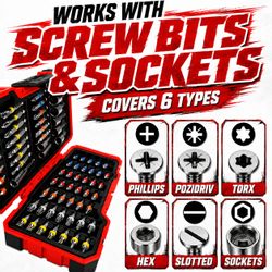 [NEW] Impact Driver / Drill Bit Set - 83 PCS